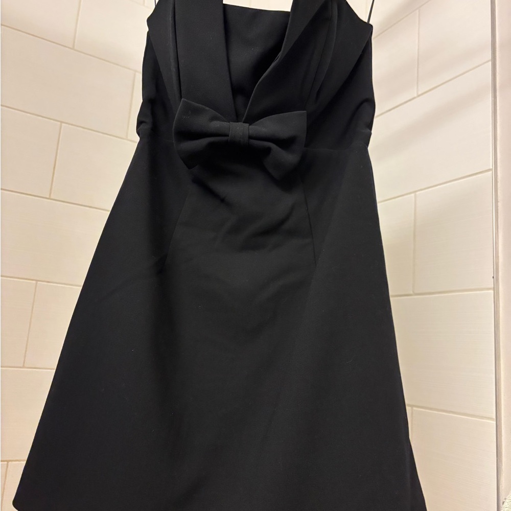 NWT French Connection Black Bow Dress